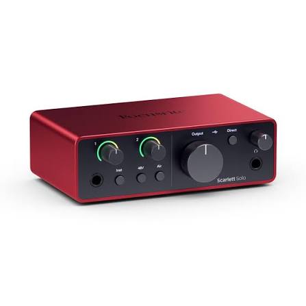 Focusrite Scarlett Solo 4th Gen